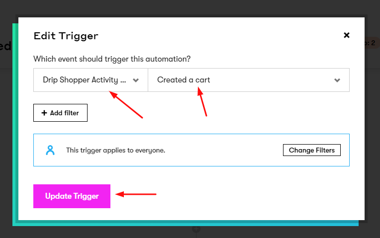 Integration with Drip - Tyche Softwares Documentation