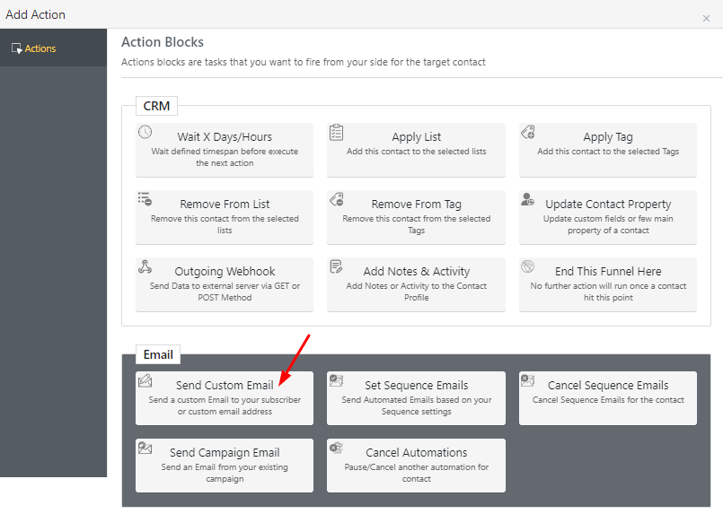 Integration with FluentCRM - Tyche Softwares Documentation