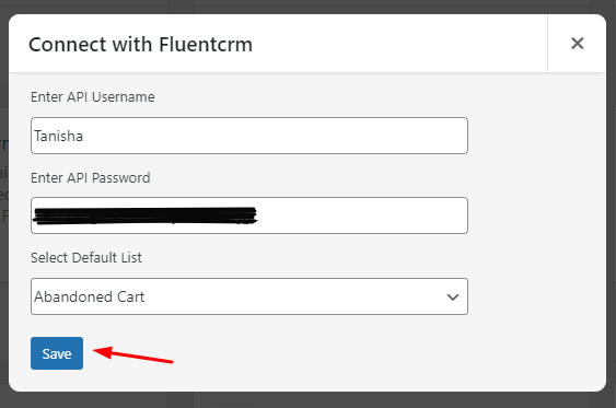 Integration with FluentCRM - Tyche Softwares Documentation