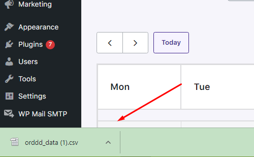 How can I export delivery dates to Print and CSV? - Tyche Softwares Documentation