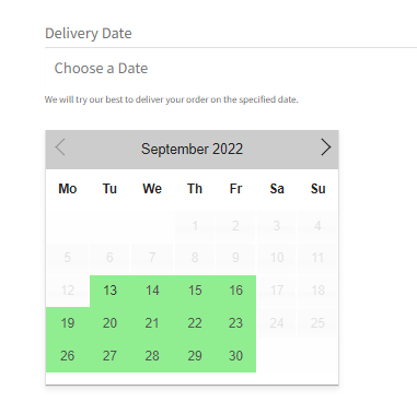 How do I change the labels for delivery date and time fields? - Tyche Softwares Documentation