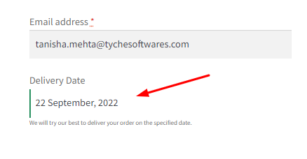 How do I change the labels for delivery date and time fields? - Tyche Softwares Documentation