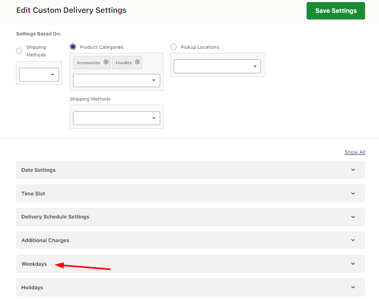 New Admin UI changes in v9.28.0 of Order Delivery Date Pro for WooCommerce plugin - Tyche Softwares Documentation