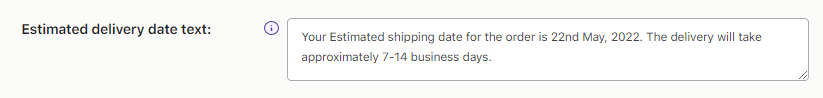 How do I change the labels for delivery date and time fields? - Tyche Softwares Documentation