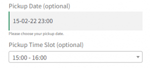 How do I change the labels for delivery date and time fields? - Tyche Softwares Documentation