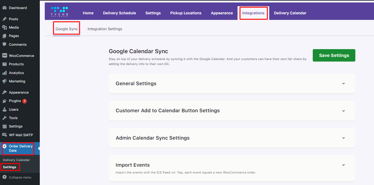 How can I integrate the plugin with Google Calendar? - Tyche Softwares Documentation