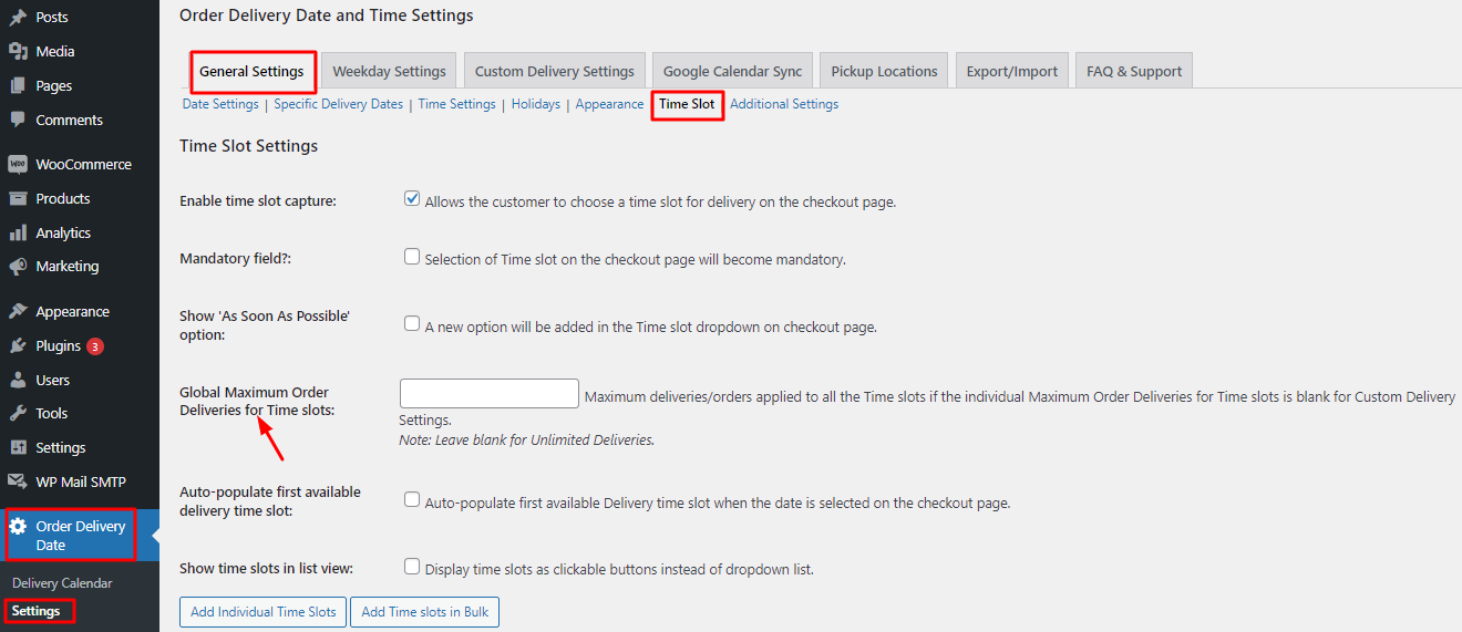 New Admin UI changes in v9.28.0 of Order Delivery Date Pro for WooCommerce plugin - Tyche Softwares Documentation