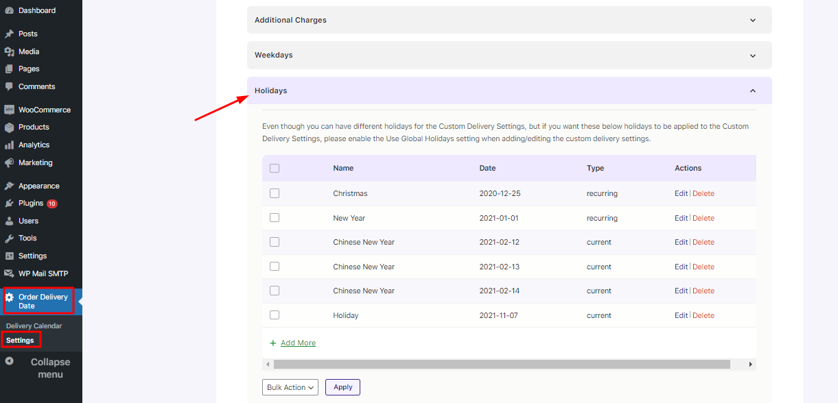 New Admin UI changes in v9.28.0 of Order Delivery Date Pro for WooCommerce plugin - Tyche Softwares Documentation