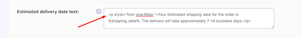 How do I change the labels for delivery date and time fields? - Tyche Softwares Documentation