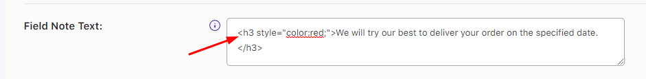 How do I change the labels for delivery date and time fields? - Tyche Softwares Documentation