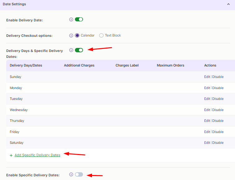 New Admin UI changes in v9.28.0 of Order Delivery Date Pro for WooCommerce plugin - Tyche Softwares Documentation