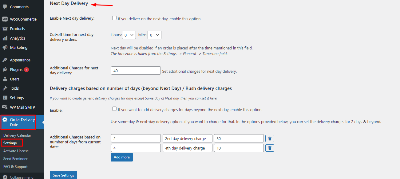 New Admin UI changes in v9.28.0 of Order Delivery Date Pro for WooCommerce plugin - Tyche Softwares Documentation