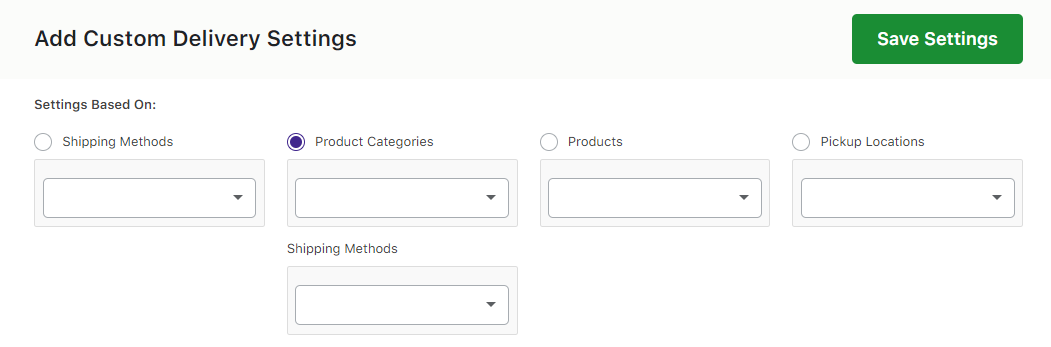 How would the custom delivery schedules in different combinations work? - Tyche Softwares Documentation