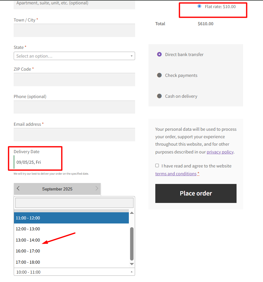 How can I block a timeslot for my delivery schedules? 11 How can I block a timeslot for my delivery schedules? - Tyche Softwares Documentation