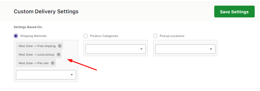 How do I create a custom delivery schedule using default WooCommerce Shipping Methods? - Tyche Softwares Documentation