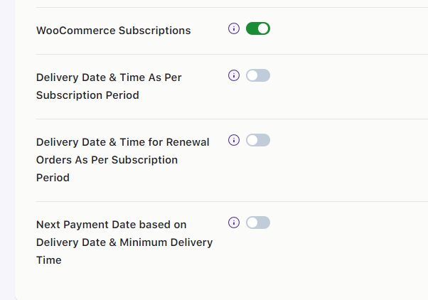 How can I generate Delivery Date for the subscription products with the WooCommerce Subscriptions Compatibility Addon? - Tyche Softwares Documentation