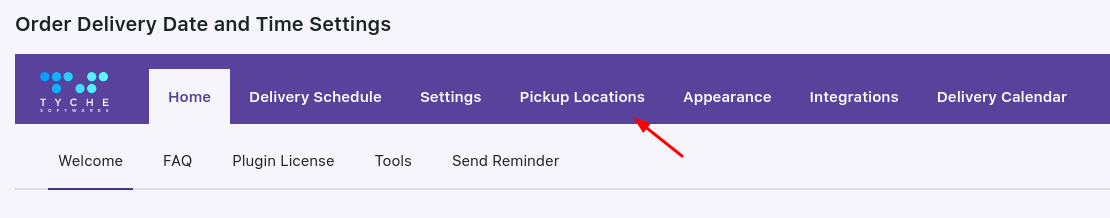 How can I add different Pickup locations for my orders? - Tyche Softwares Documentation