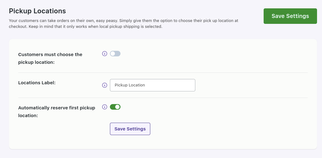 How can I add different Pickup locations for my orders? - Tyche Softwares Documentation