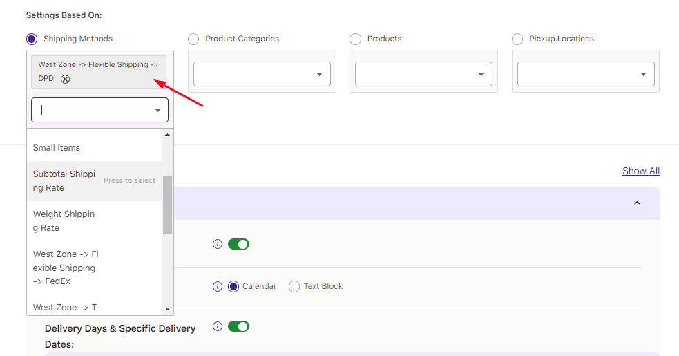 How do I create a custom delivery schedule with Flexible Shipping for WooCommerce by WP Desk? - Tyche Softwares Documentation