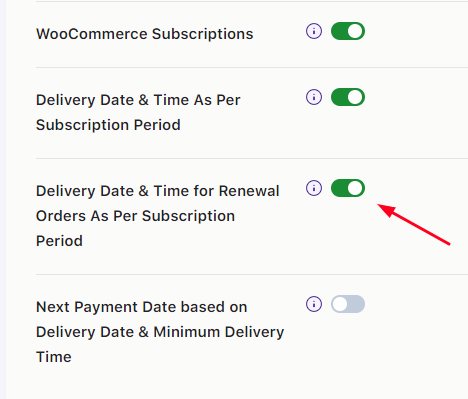 How can I generate Delivery Date for the subscription products with the WooCommerce Subscriptions Compatibility Addon? - Tyche Softwares Documentation