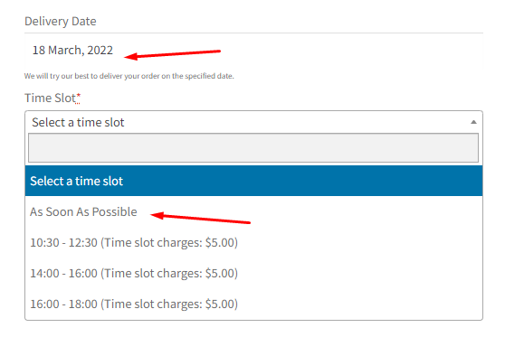 How do I set up time slots for different weekdays and specific dates? - Tyche Softwares Documentation