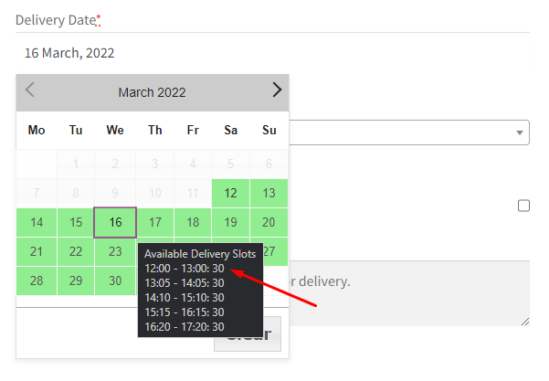 How do I set up time slots for different weekdays and specific dates? - Tyche Softwares Documentation