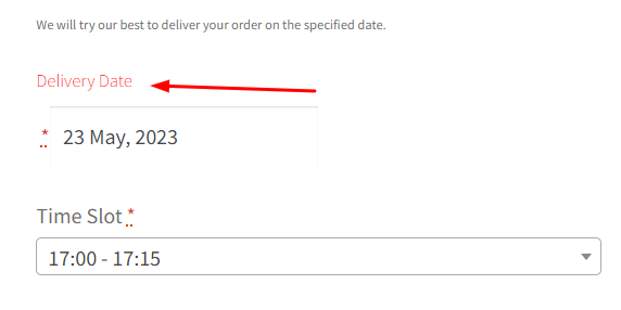 How do I set up delivery date settings for weekdays and specific dates? - Tyche Softwares Documentation