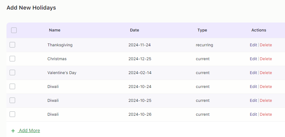 How do I block certain dates as Holidays? - Tyche Softwares Documentation