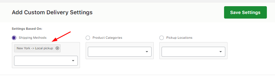 How do I let customers choose between Delivery or Pickup on checkout? - Tyche Softwares Documentation