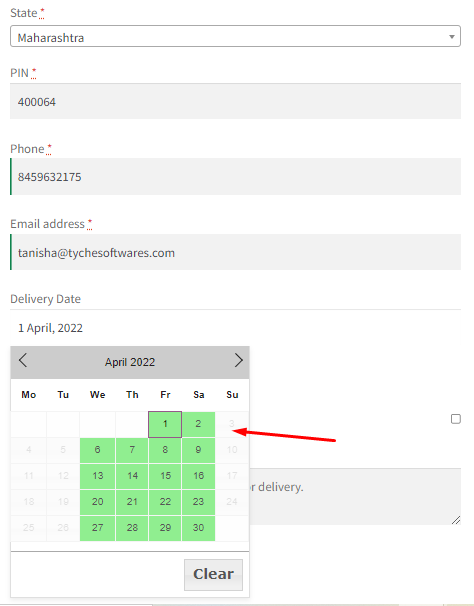 How do I create a custom delivery schedule specific to postcodes? - Tyche Softwares Documentation