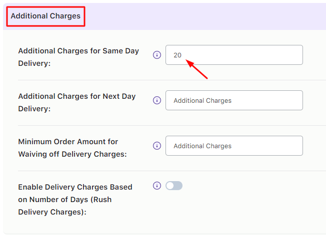 How do I set up Same Day and Next day deliveries? - Tyche Softwares Documentation