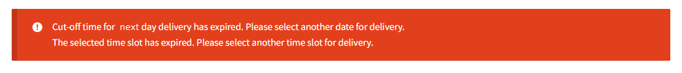 How do I set up Same Day and Next day deliveries? - Tyche Softwares Documentation