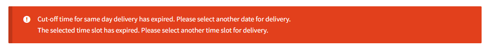 How do I set up Same Day and Next day deliveries? - Tyche Softwares Documentation