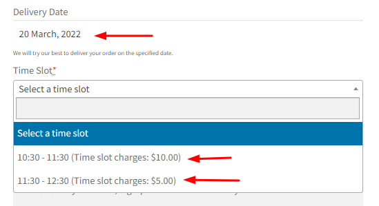 How do I set up time slots for different weekdays and specific dates? - Tyche Softwares Documentation