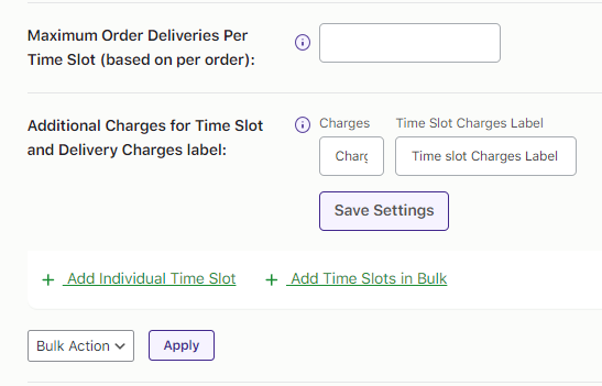 How do I set up time slots for different weekdays and specific dates? - Tyche Softwares Documentation