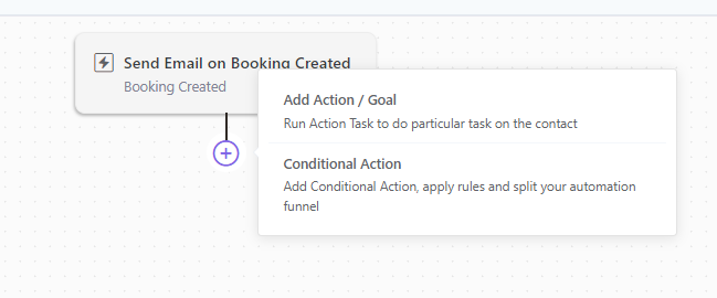 Booking & Appointment integration with FluentCRM - icon hover