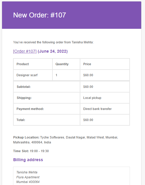 How can I send admin emails based on Pickup Locations? 7 How can I send admin emails based on Pickup Locations? - Tyche Softwares Documentation