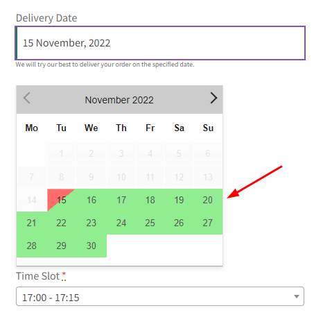 How do I create a delivery schedule based on Products & Shipping Methods? - Tyche Softwares Documentation