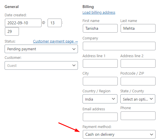 Adding payment gateway fees on WooCommerce Order page - Tyche Softwares Documentation