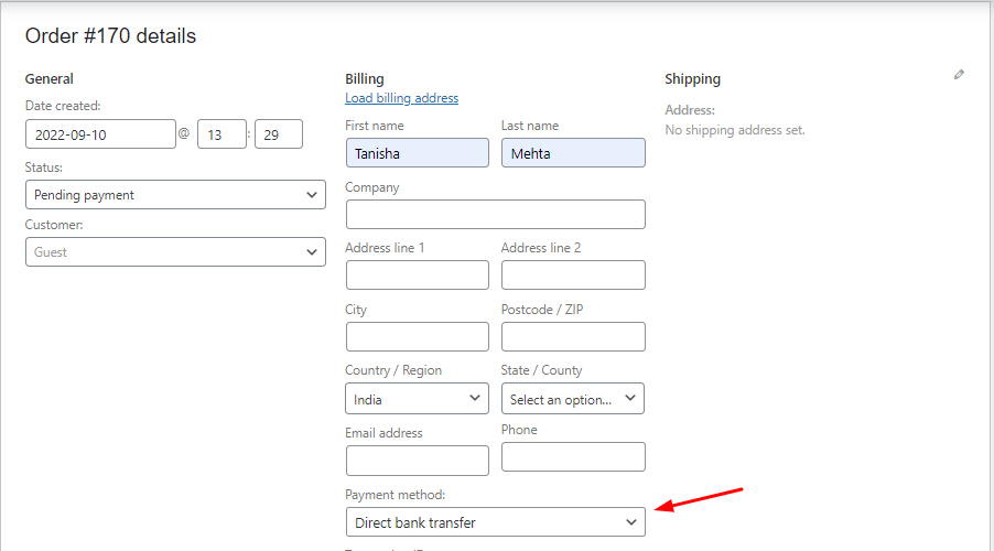 Adding payment gateway fees on WooCommerce Order page - Tyche Softwares Documentation