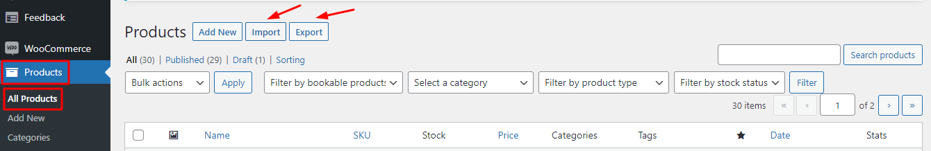 Import and Export of Booking Settings - Tyche Softwares Documentation