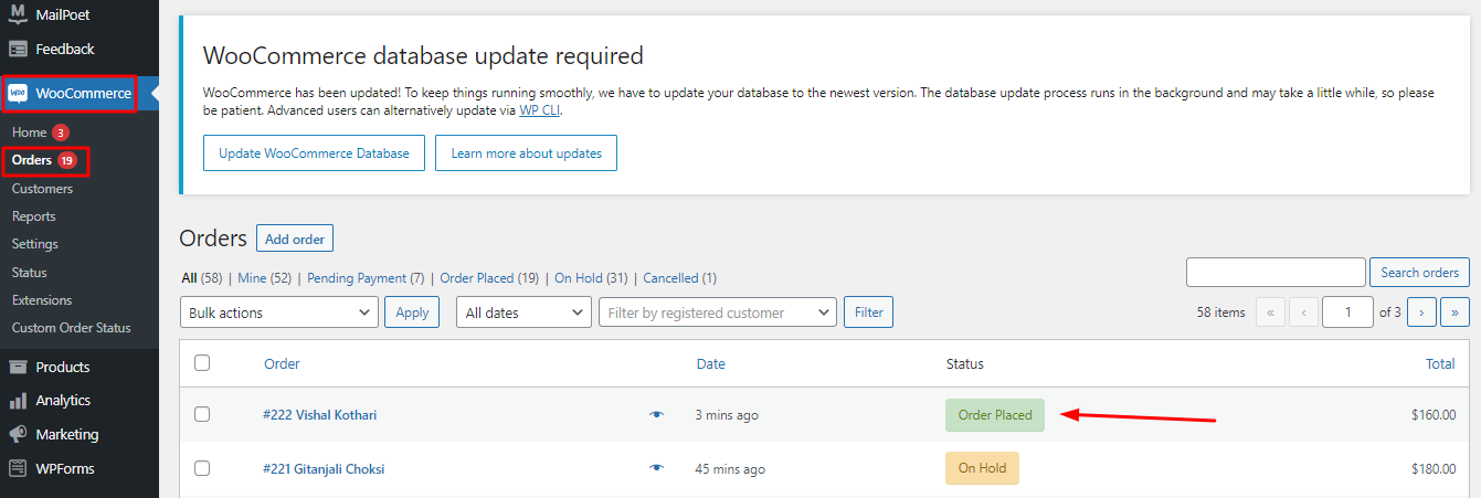 Modifying WooCommerce Order Status Labels - Tyche Softwares Documentation