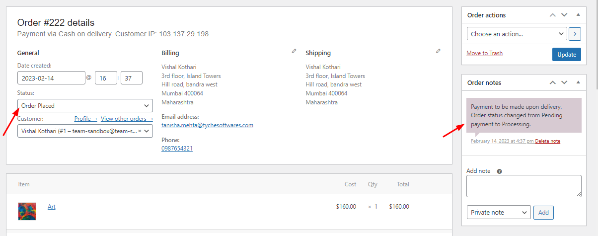Modifying WooCommerce Order Status Labels - Tyche Softwares Documentation