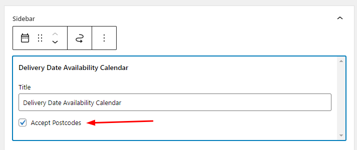 Delivery Date Availability Calendar Widget - Tyche Softwares Documentation