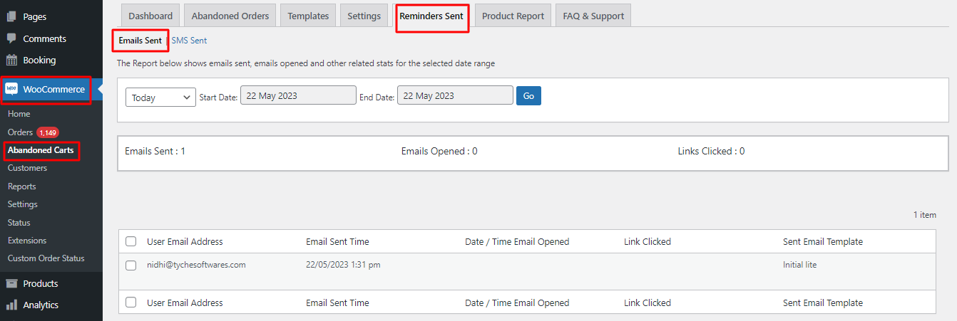 New Admin UI changes in v9.0.0 of Abandoned Cart Pro for WooCommerce plugin - Tyche Softwares Documentation