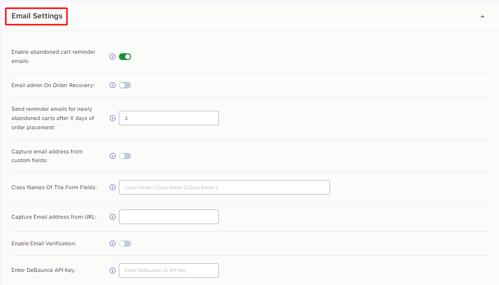 General Settings 1 General Settings - Tyche Softwares Documentation