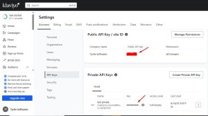 Integration with Klaviyo 3 Integration with Klaviyo - Tyche Softwares Documentation
