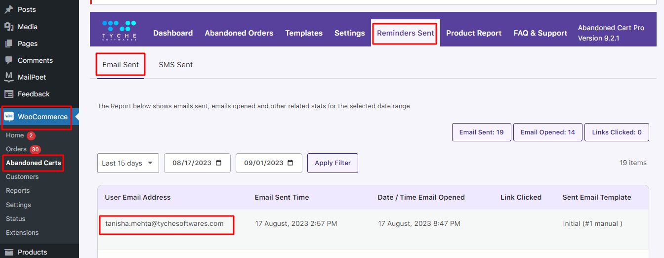 Prices Including or Excluding Taxes - Tyche Softwares Documentation