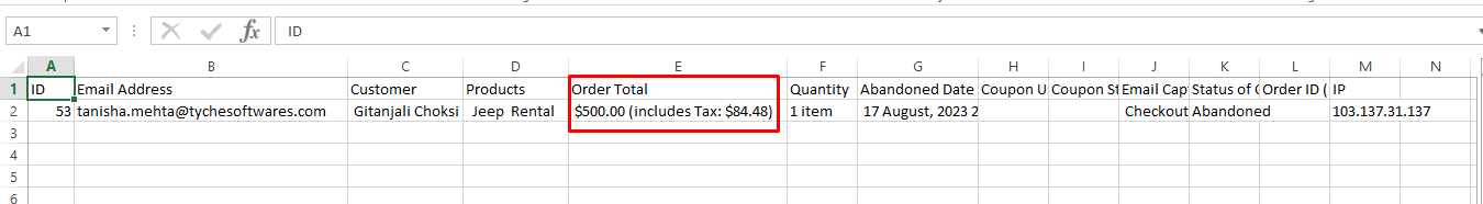 Prices Including or Excluding Taxes - Tyche Softwares Documentation