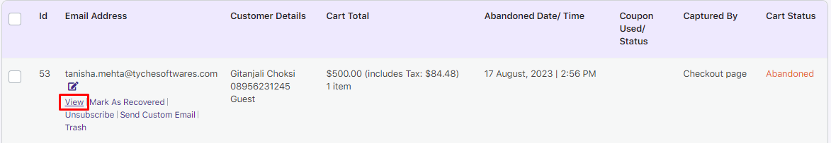 Prices Including or Excluding Taxes - Tyche Softwares Documentation